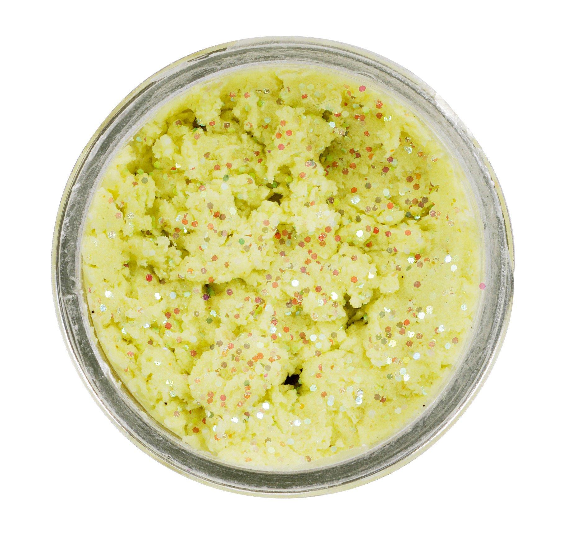 PowerBait® Natural Glitter Trout Dough Angelgerät für vielseitigen Einsatz am Wasser
