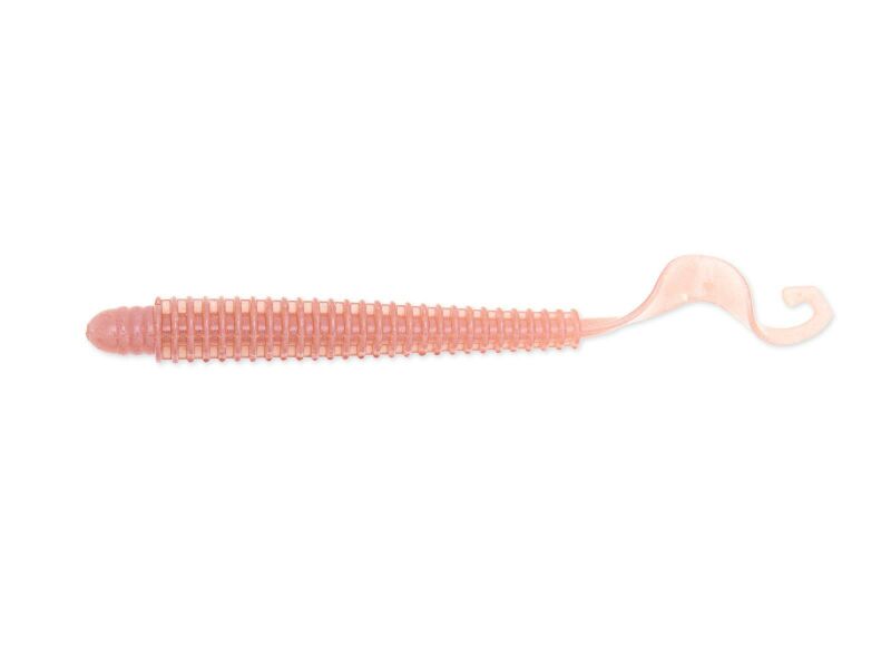 Reins G‑Tail Saturn Gummiwurm mit geripptem Körper und G‑förmigem Schwanz für feine Druckwellen im Wasser