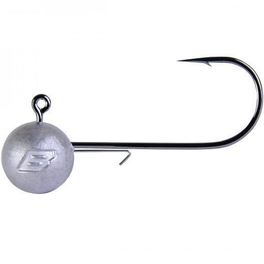 BKK Round Elite Classic Bait Keeper Jig Head – 3er Pack, super scharfe Spitze und integrierter Köderhalter