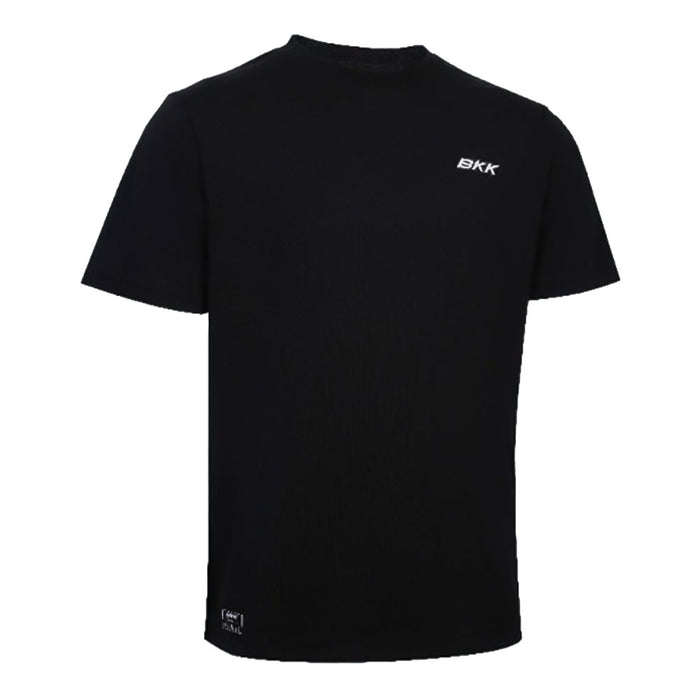 BKK Brand Values Pike Black T-Shirt – atmungsaktives Sorona-Activewear‑Material mit stilisiertem Hecht‑Print