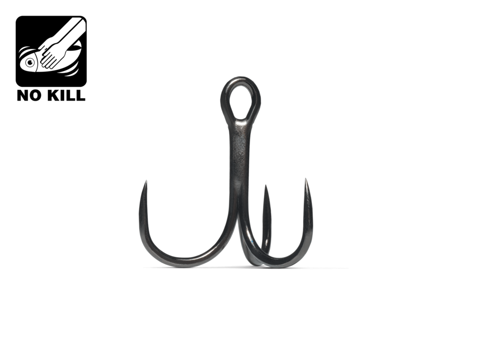 7547B 1x Strong Inline Treble Barbless