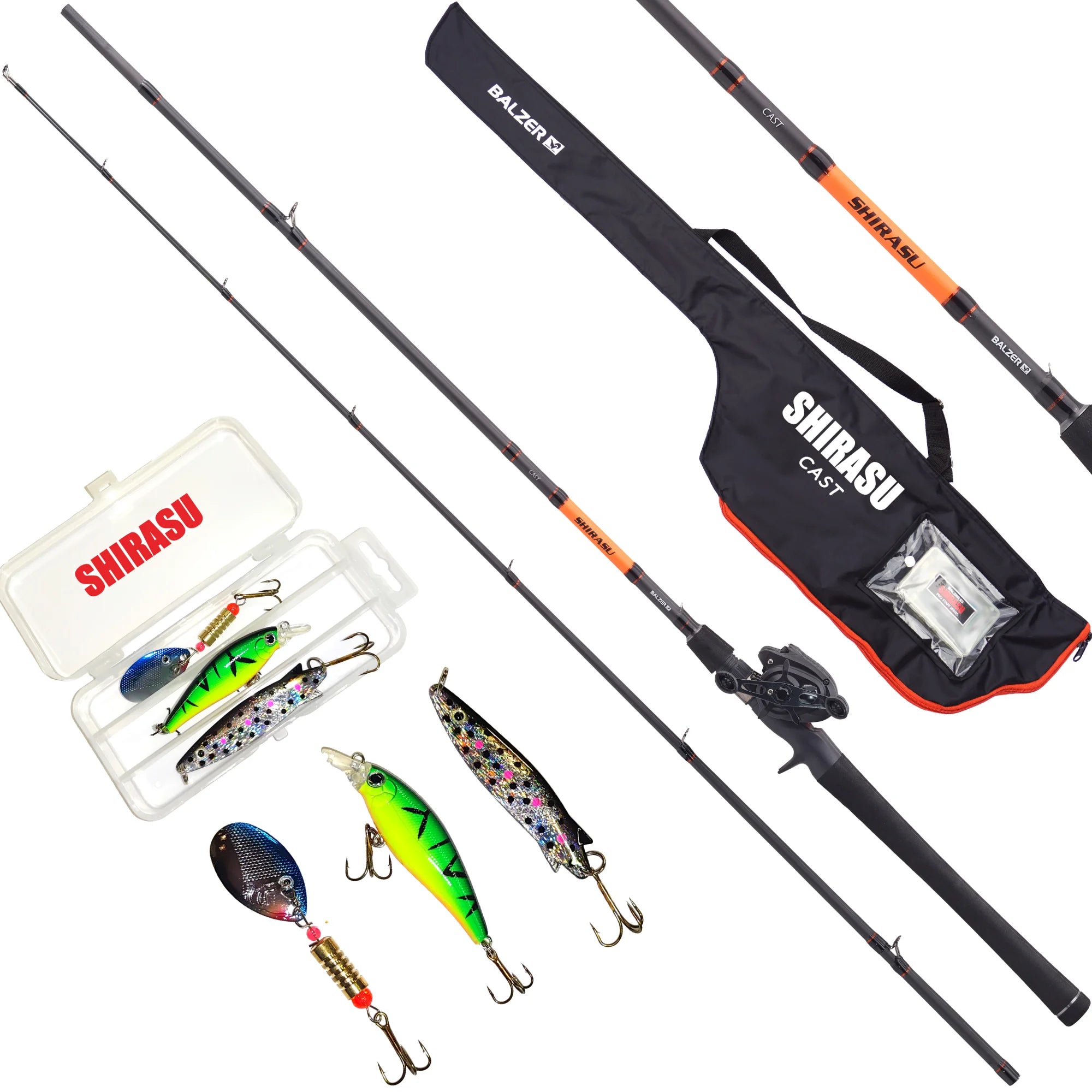 Shirasu Baitcast Combo