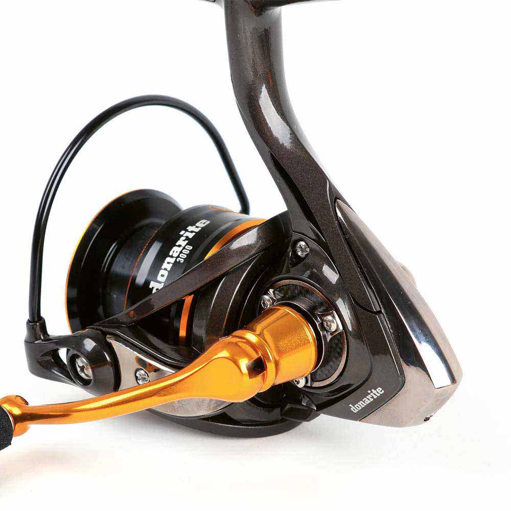 Stucki Fishing Donarite Stationärrolle mit Alu-Spule und EVA-Knauf