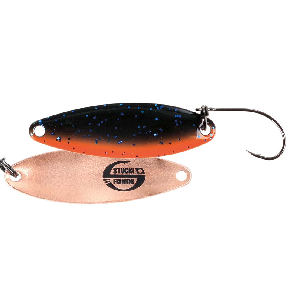 Stucki Fishing Microspoon Cervin Spoon mit Perlmutt & UV-Effekt