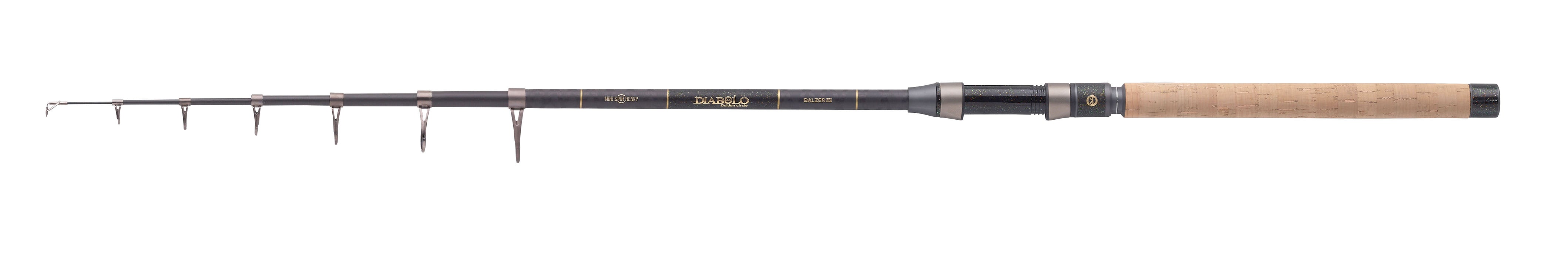 Diabolo Golden Circle Tele Mini Spin Heavy Angelhaken für präzises Angeln