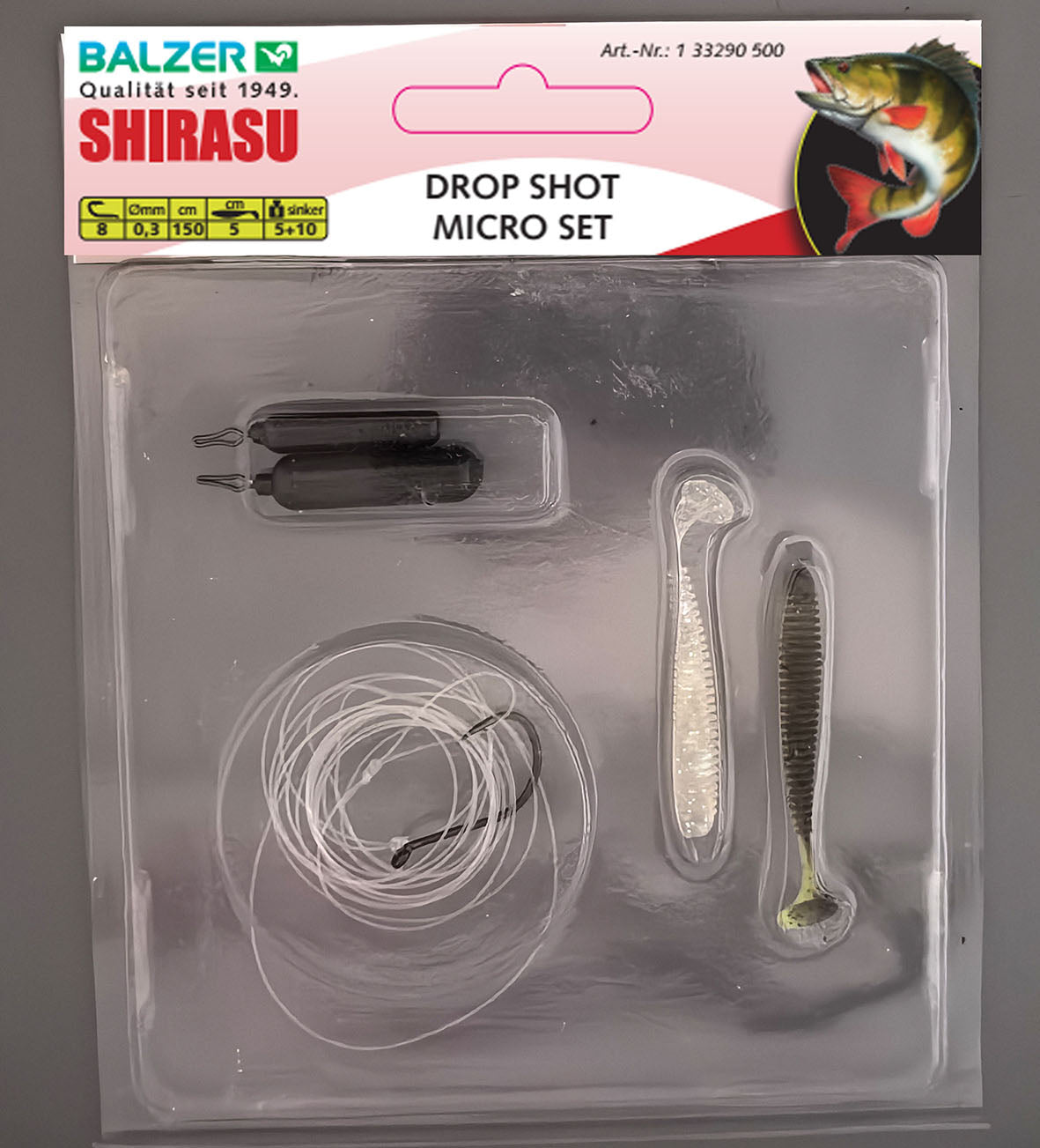 Drop Shot Micro Set Angelhaken für präzises Angeln