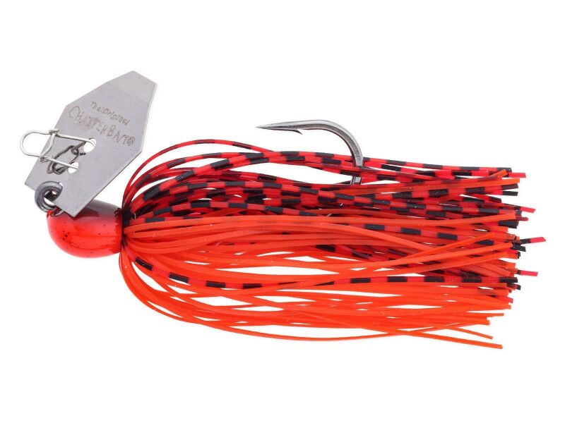 Z-Man ChatterBait Mini Max mit Vibrationsblatt für aktives Raubfischangeln