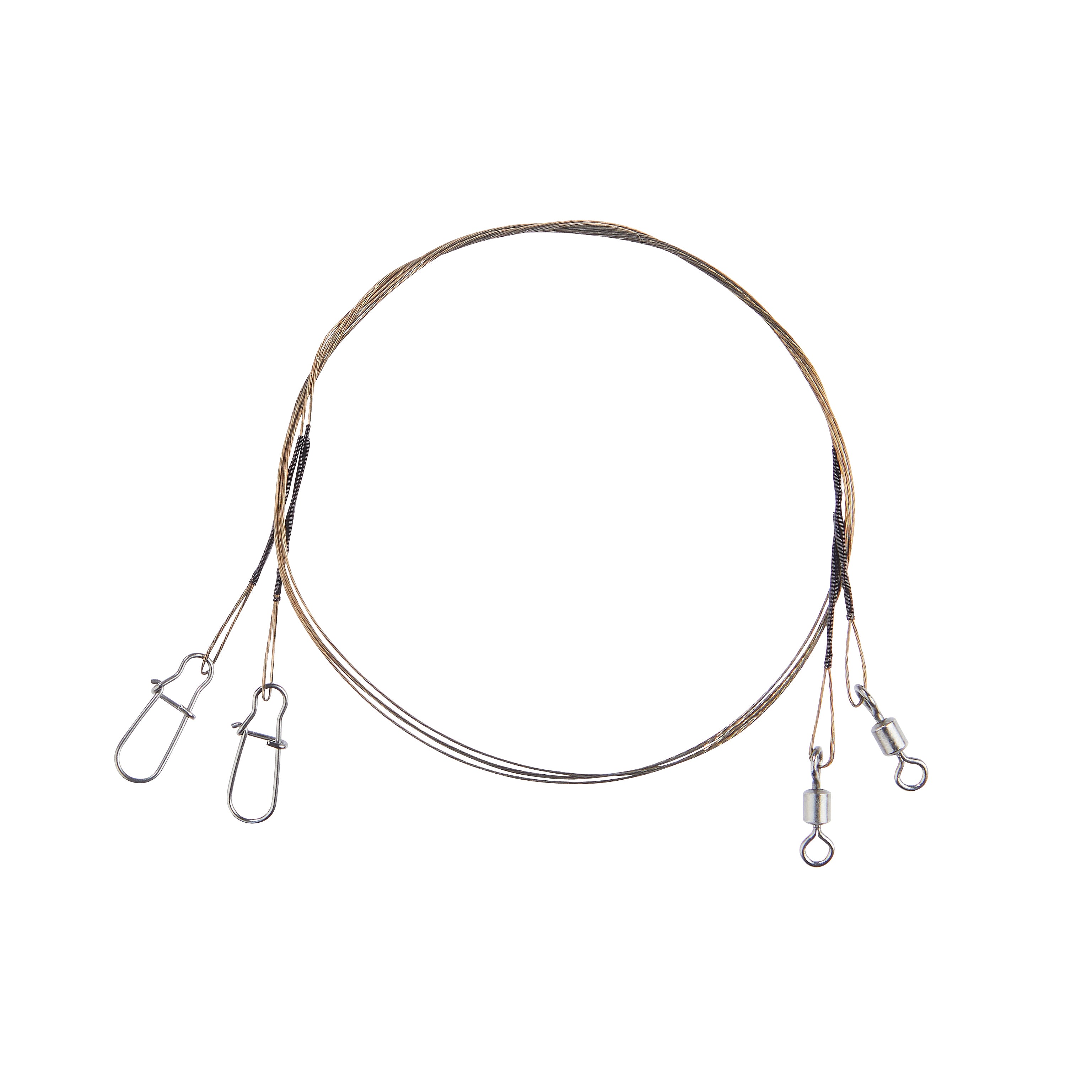 Niroflex Karabinerwirbel 1x7 Angelhaken für präzises Angeln