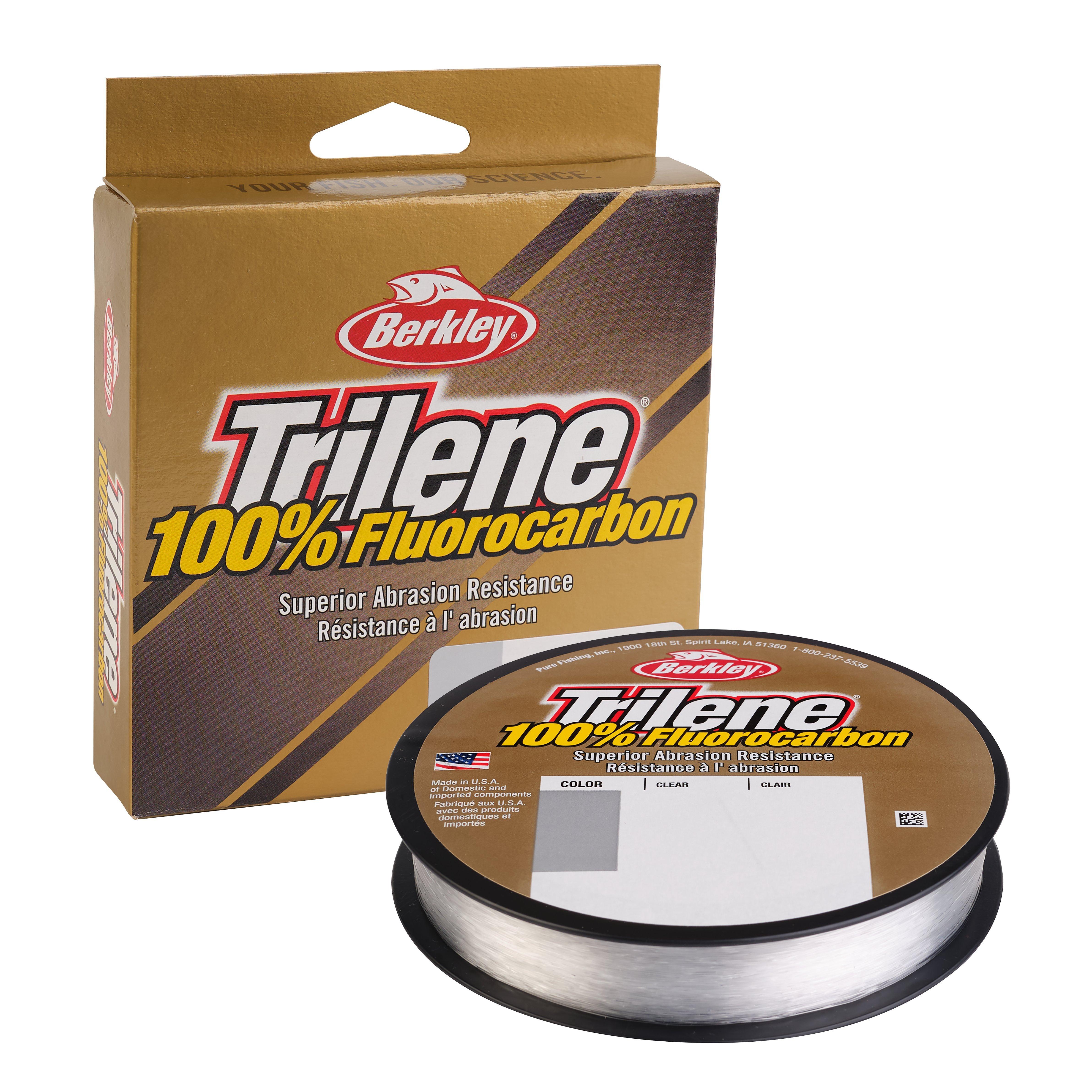 Trilene® 100% Fluorocarbon Leader Angelgerät für vielseitigen Einsatz am Wasser