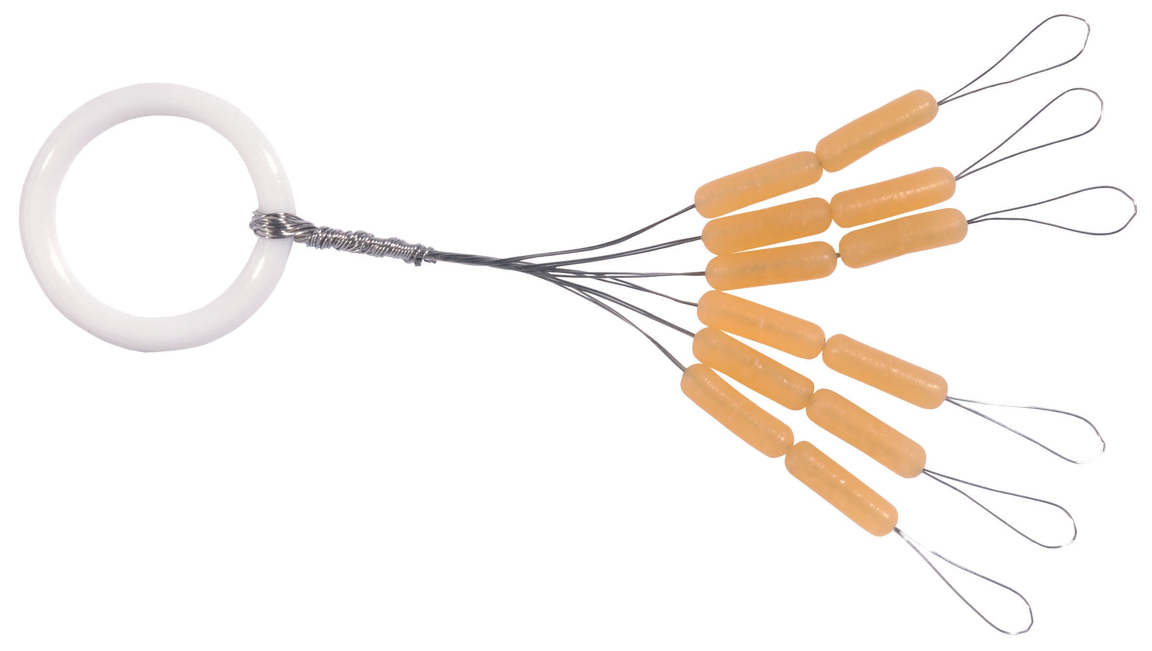 Schnurstopper oval Angelhaken für präzises Angeln