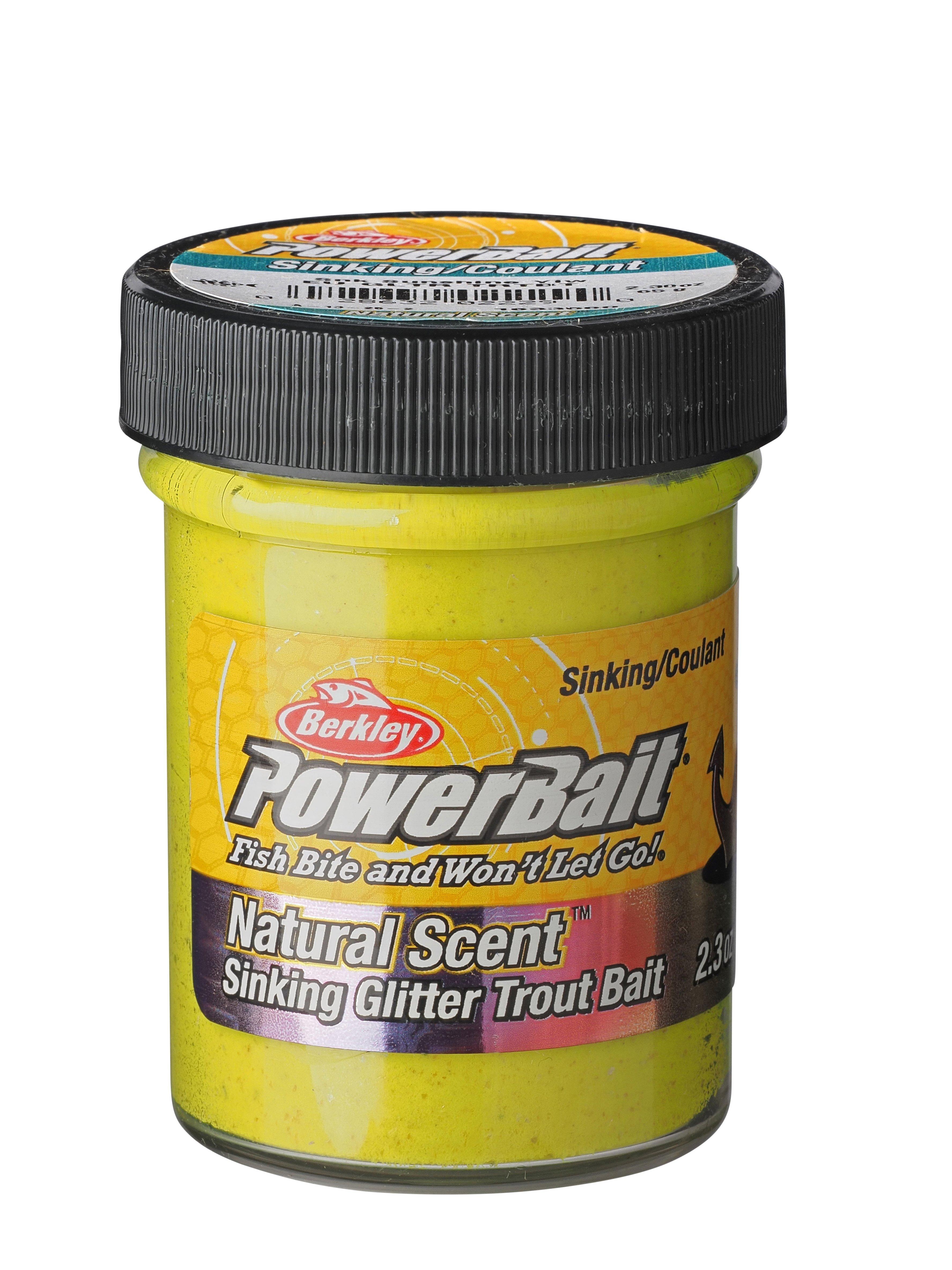 PowerBait® Sinking Glitter Trout Dough Angelgerät für vielseitigen Einsatz am Wasser