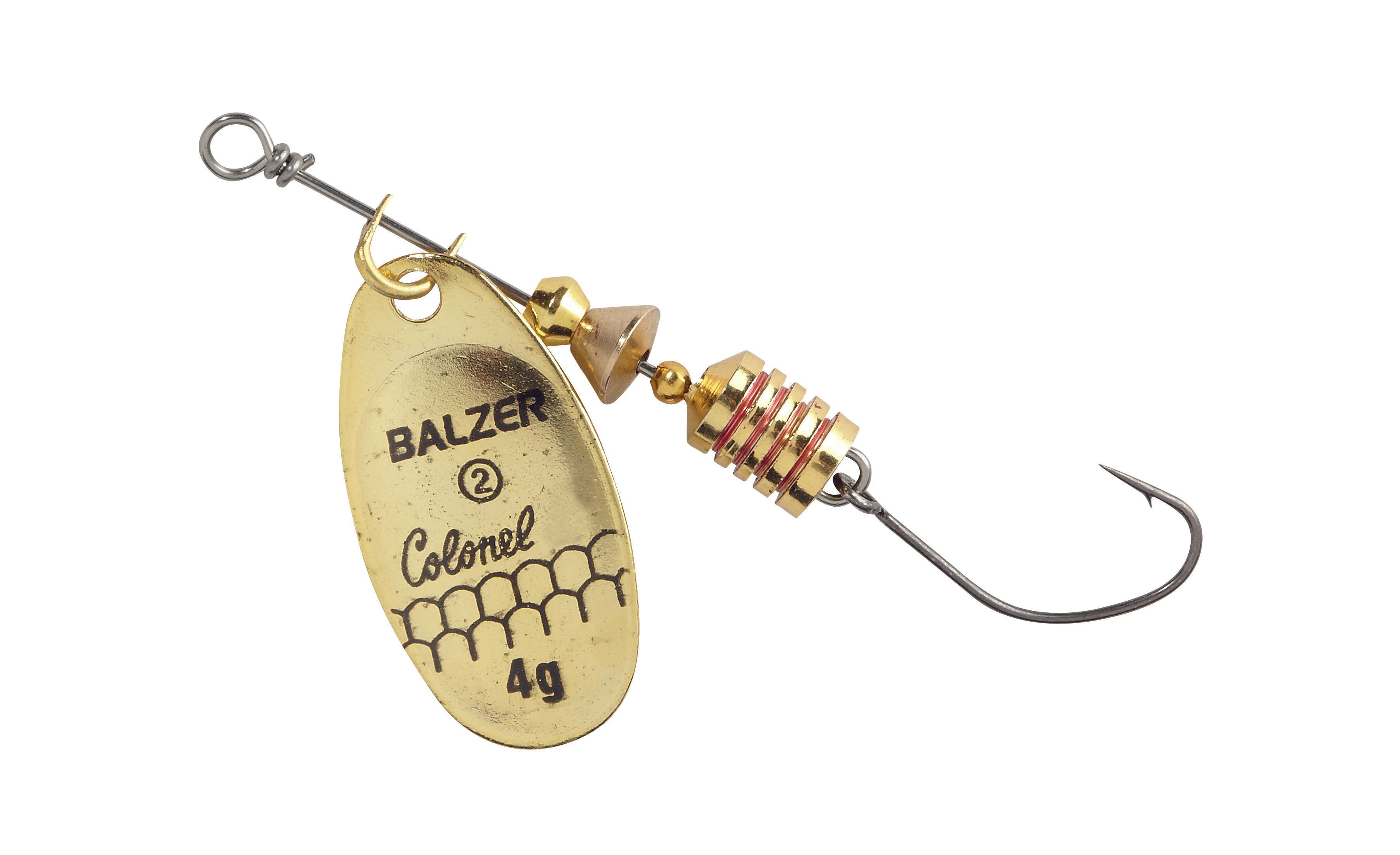 Colonel Z Spinner Einzelhaken Angelhaken für präzises Angeln