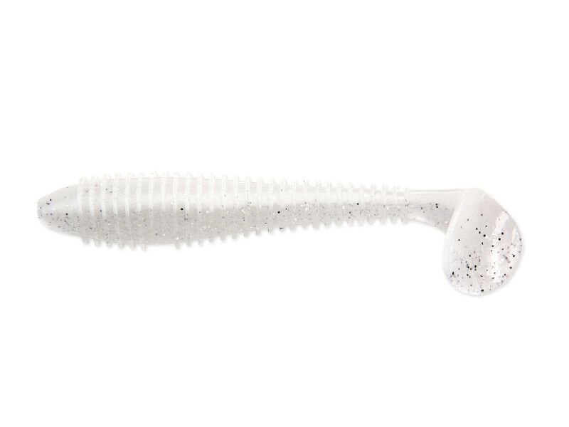 4.3″ Swimbait mit Schaufelschwanz und geripptem Körper