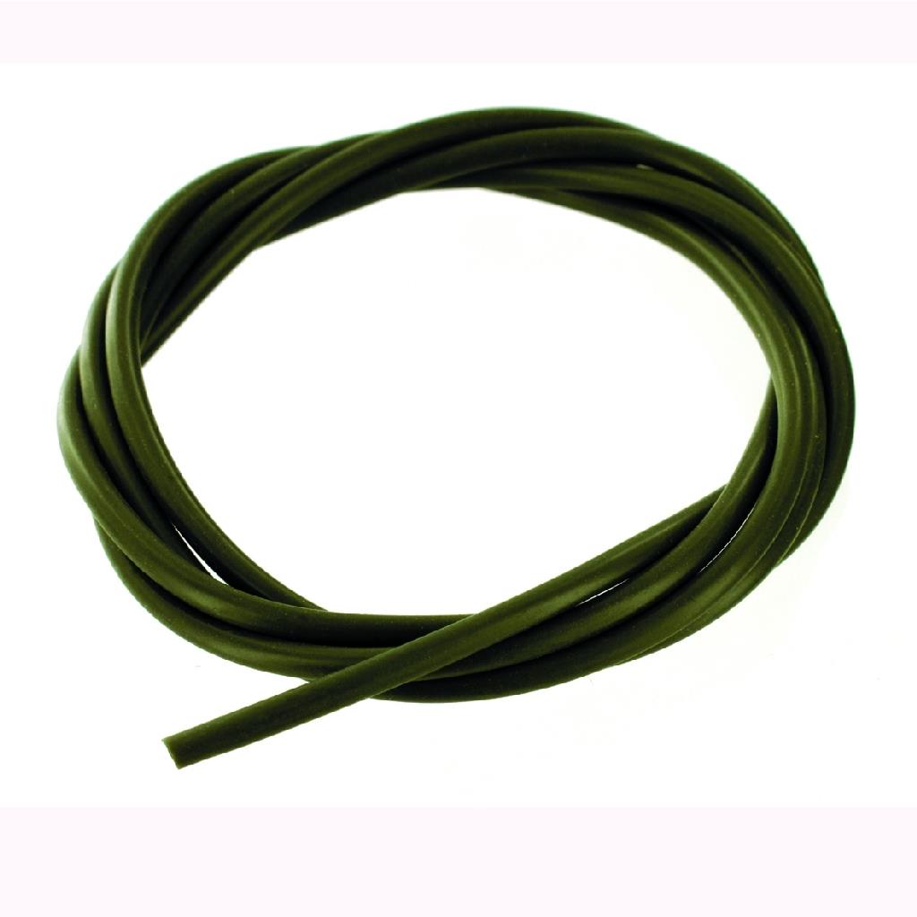 Grüner Silikonschlauch 1,5–2,3 mm für Angelmontagen und Vorfächer