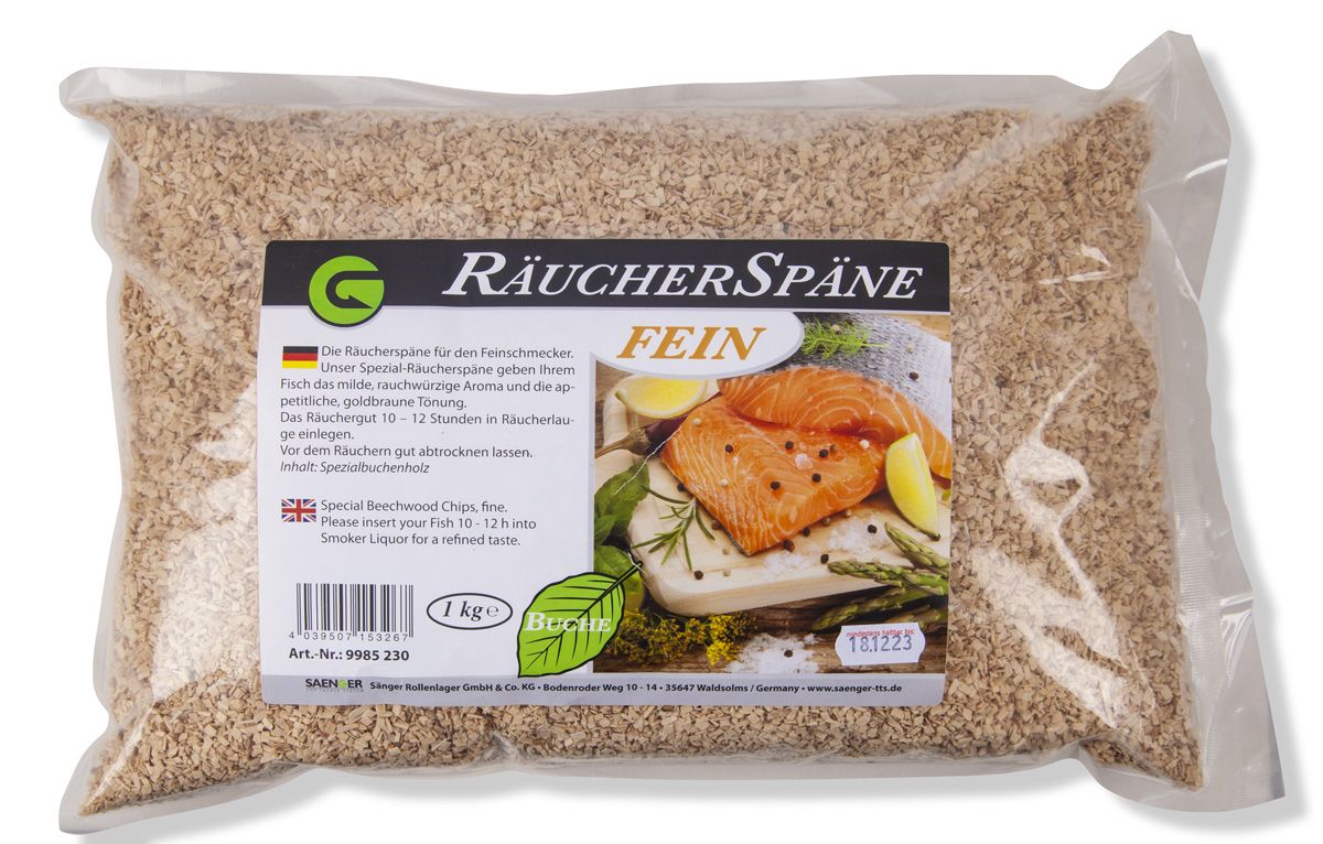 Räucherspäne Buche Fein