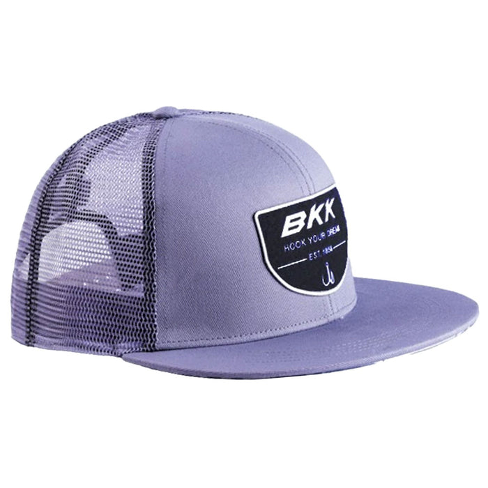 BKK Legacy Snapback Cap – flache Kappe mit Mesh-Rückseite, gebogenem Schirm und stylischem 3D Tarpon-Logo“