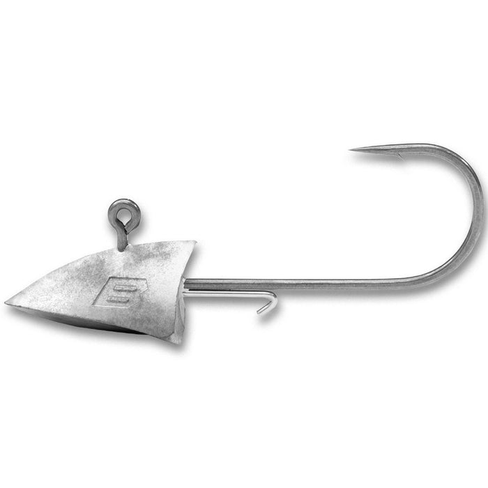 BKK Silent Chaser Prisma Darting LRF – micro jig head mit Bright‑Tin‑Coating, dart‑förmiger Kopf, für leichte Hardbaits
