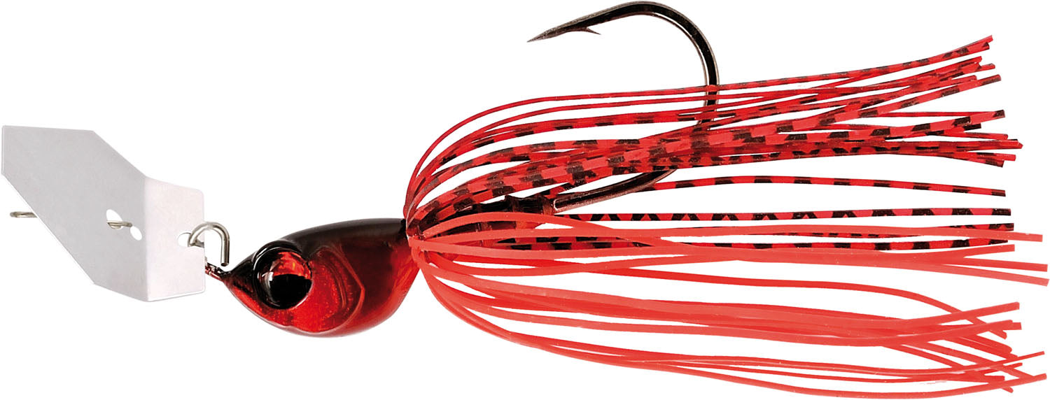 RAPTURE WINDEX CHATTERBAIT mit Metallblatt & Silikonskirt – ideal für Raubfisch in trübem Wasser