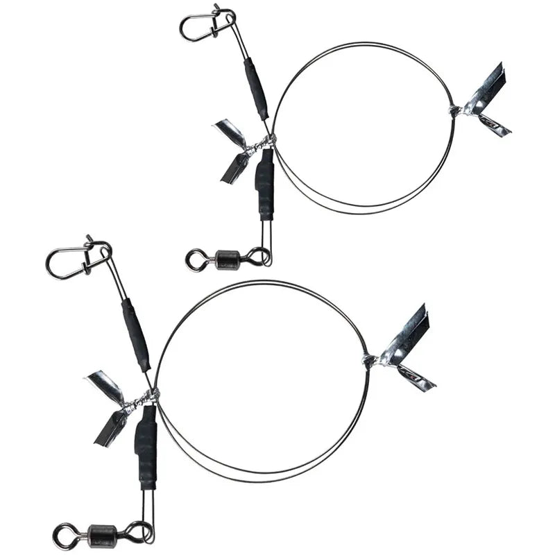 7x7 Wire Leader-Allround Duolock Snap
