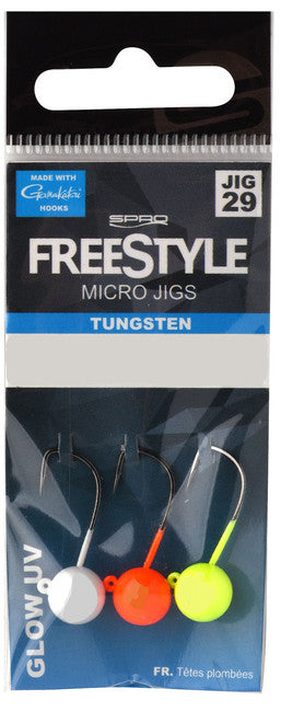 Tungsten Micro Jig 29 Glow Produktabbildung – Angelzubehör für präzise Einsätze